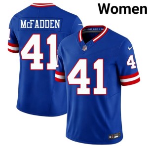 Women 2026-27 #41 Micah McFadden NY Royal Throwback Jersey 648904-489