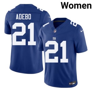 Women Paulson Adebo Game #21 Royal Giants Jersey 404199-889