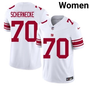 Women's Ryan Schernecke #70 White G-Men NIL Jerseys 885134-351