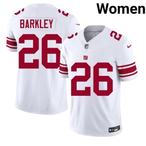Women Saquon Barkley Jints White #26 Limited Jerseys 699421-385