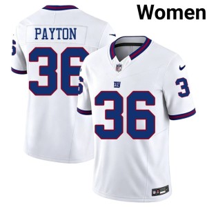 Womens #36 Big Blue Throwback White Stitched Rico Payton Jerseys 572740-832