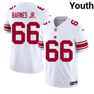 Youth #66 White Anquin Barnes Jr. G-Men 2026 Jersey 103940-160