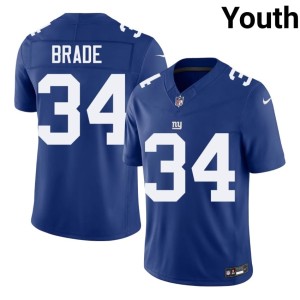 Youth Game #34 Royal Beau Brade Big Blue Jersey 423889-287
