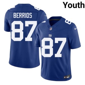 Youth #87 Royal New York Football Giants Braxton Berrios 2026 Jersey 932660-616