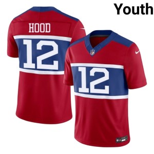 Youth Colton Hood Limited Jints #12 Red Jersey 290086-795