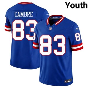 Youth Royal Giants Throwback 2026-27 #83 Dalen Cambre Jersey 340903-243