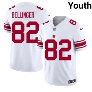 Youth NFL Daniel Bellinger #82 White Big Blue Jerseys 497680-893