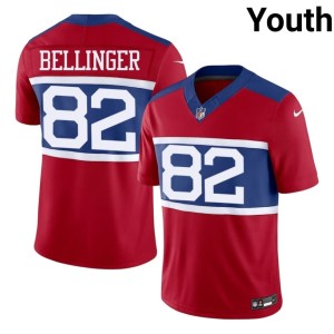 Youth Red Jints Player Daniel Bellinger #82 Jersey 147558-888