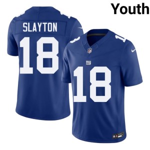 Youth Game #18 Royal Giants Darius Slayton Jerseys 379449-536