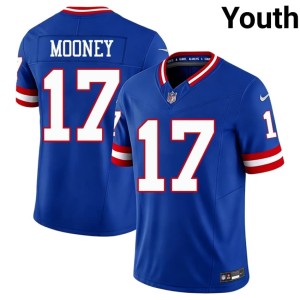 Youth Throwback #17 Darnell Mooney New York Royal 2026 Jerseys 449908-420