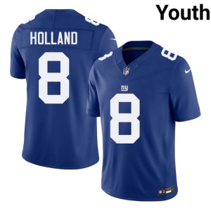Youth Jevon Holland #8 Royal Game NY Giants Jerseys 896170-967