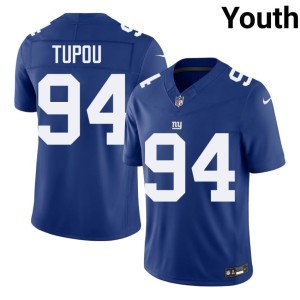 Youth #94 Stitched Royal Giants Josh Tupou Jerseys 226998-365