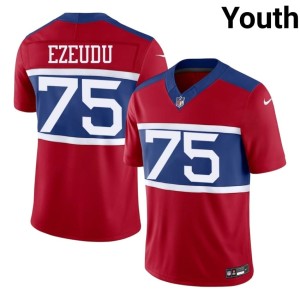 Youth New York Giants 2026-27 #75 Red Joshua Ezeudu Jersey 947425-914