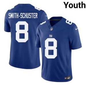 Youth #8 JuJu Smith-Schuster 2026-27 G-Men Royal Jerseys 456012-937
