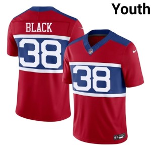 Youth Red #38 Player G-Men Korie Black Jerseys 202560-344
