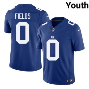Youth #0 Malachi Fields NY Royal Football Jerseys 100490-595