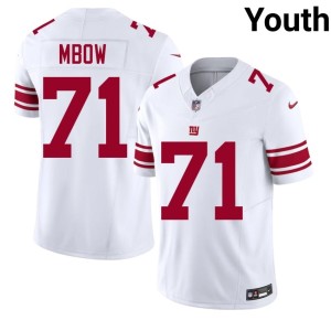 Youth G-Men #71 Marcus Mbow Player White Jersey 763528-541