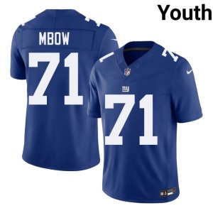 Youth Marcus Mbow Royal Limited NY Giants #71 Jerseys 700005-719