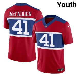 Youth NY #41 Limited Micah McFadden Red Jersey 811817-799
