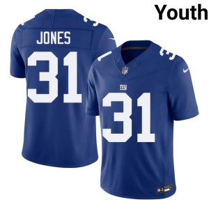 Youth Nic Jones #31 Royal NFL NYG Jerseys 567129-714