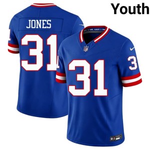 Youth Big Blue Throwback Royal 2026-27 #31 Nic Jones Jerseys 946550-705
