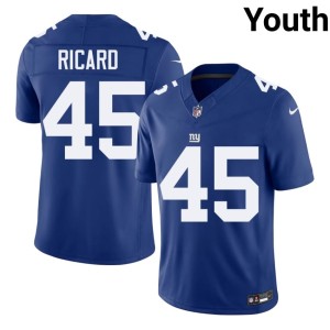 Youth #45 Royal NY Patrick Ricard Player Jersey 837698-367
