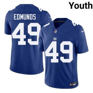 Youth New York Giants Royal #49 Limited Tremaine Edmunds Jerseys 483387-802
