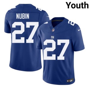 Youth Tyler Nubin NY Giants Royal #27 NFL Jerseys 707455-179