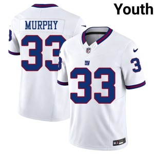 Youth Throwback White Caleb Murphy Jints Limited #33 Jersey 940090-707